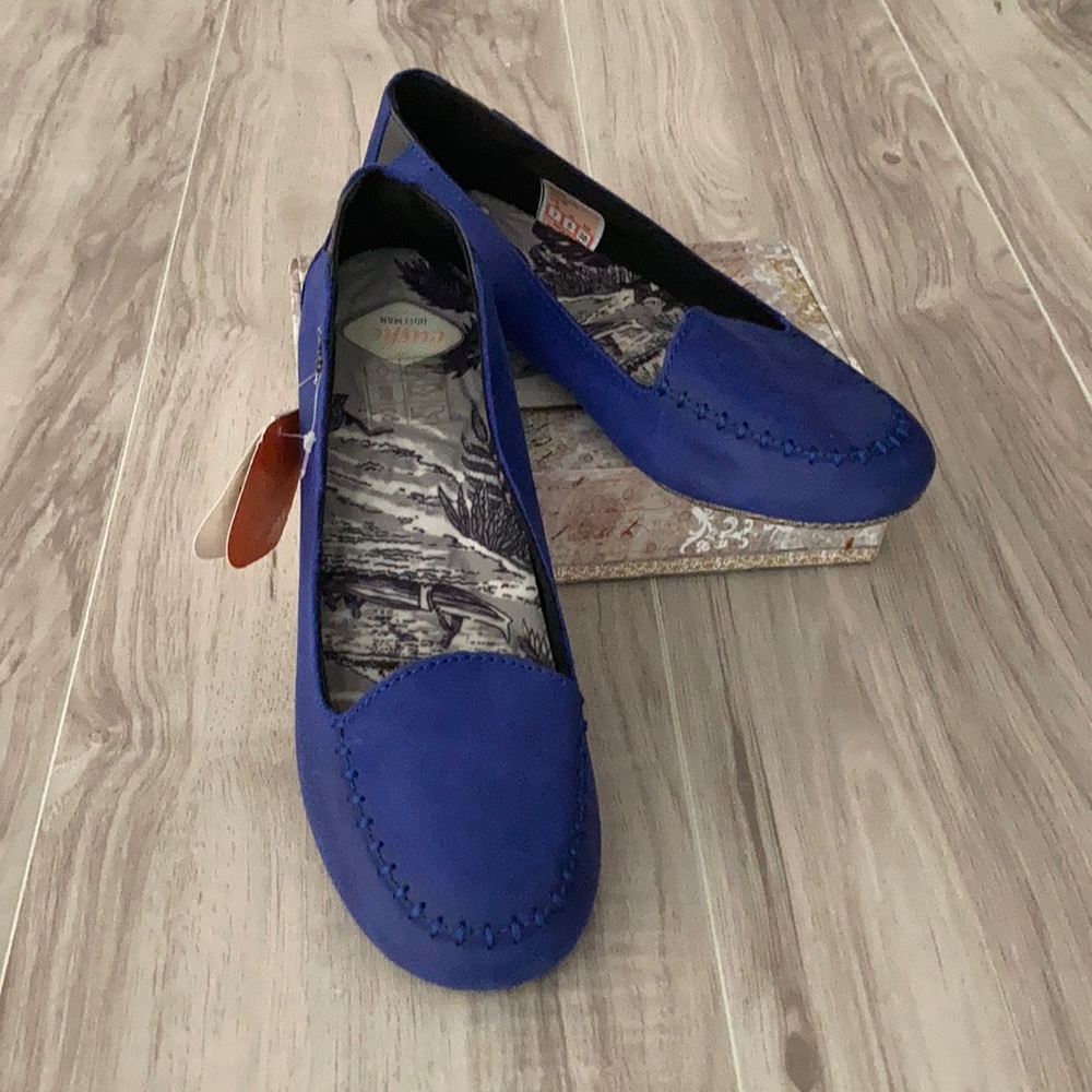 Cushe Hoffman Blue Loafers